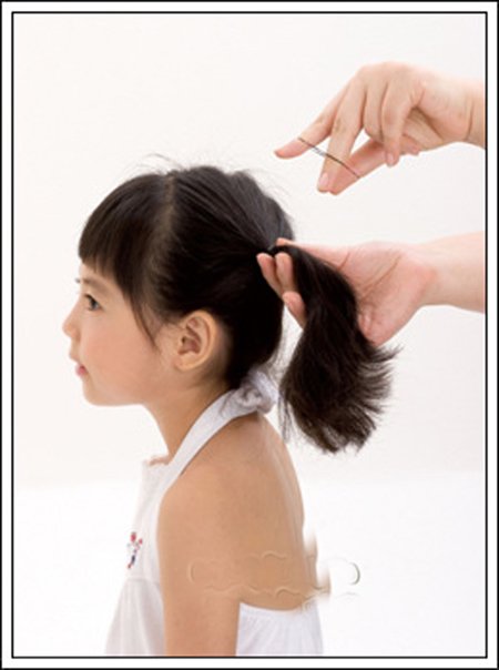 女童超短发如何设计 幼儿超短发扎法图片